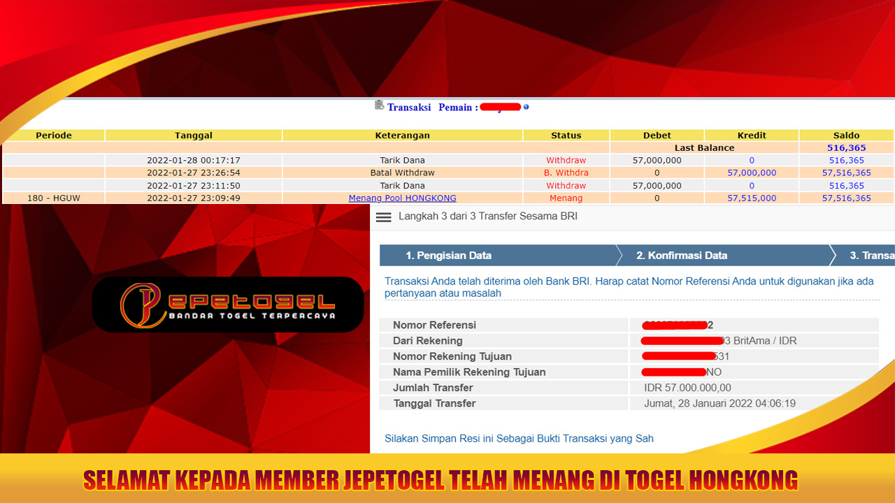 bukti pembayaran jepetogel12